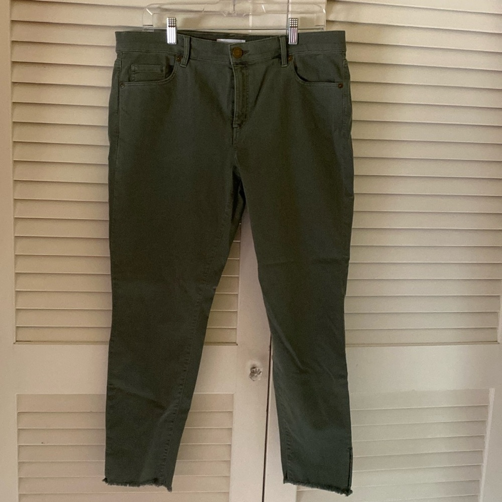 Green aloft Modern Skinny Size 12